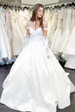 Vintage Off the Shoulder Bridal Ball Gown