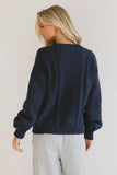 Divine Cable Knit Sweater FINAL SALE