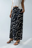 Ariel Abstract Maxi Skirt