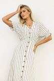 Bextor Striped Midi Dress FINAL SALE