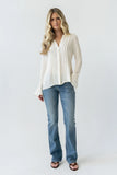 Margot Sheer Button Up