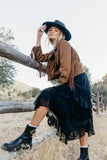 Megan Tiered Midi Skirt FINAL SALE