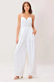 MODERN EASE WHITE JUMPSUIT