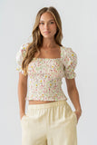 Gia Smocked Blouse