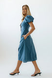 Elle Gingham Midi Dress FINAL SALE