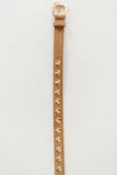 Lilah Studded Belt in Camel