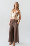 Maylee Ribbon Floral Tank