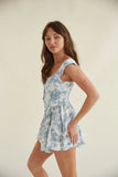 Kaylyn Bustier Button Romper