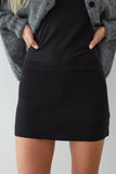 Elijay Knit Mini Skort