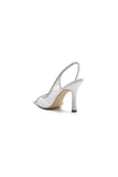 Square PeepToe Beaded Lace Wedding Shoes