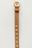 Lilah Studded Belt in Camel
