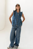 Kyler Denim Vest