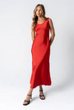 Kesley Maxi Dress in Red