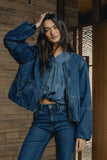 Maggie Denim Bubble Jacket FINAL SALE