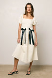 Nova Textured Midi Dress FINAL SALE