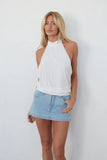 Maia Open Back Halter Top