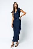 Wrenna Satin Maxi Dress