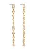 Crystal Linear Earrings