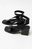 Felipa Block Heels in Black