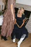 Mia Tulle Maxi Dress in Navy FINAL SALE