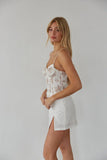 Hadley Floral Mesh Bustier Top