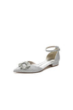 Glitter Crystal Low Heels