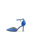 Pointed Toe High Heels with Ankle Strap