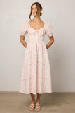 Jamie Floral Midi Dress FINAL SALE