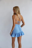 Athena Ruched One Shoulder Mini Dress