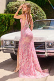 Steffi Gown Iridescent Sequin Dress