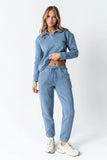 Patricia Barrel Sweatpants in Blue FINAL SALE