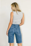 Marlene Denim Shorts in Medium Wash FINAL SALE