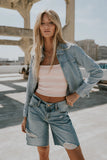 Winston Distressed Bermuda Shorts
