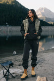 Out of Office Sweatpants in Charcoal FINAL SALE