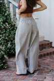 Karol Striped Wide Leg Pants