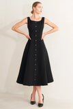 PARIS AFTER DARK MIDI DRESS FINAL SALE
