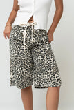 Briggs Leopard Barrel Jorts