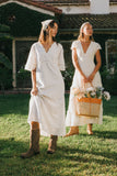Paulina Embroidered Maxi Dress FINAL SALE
