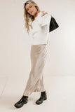 Vanessa Twofer Dress in Champagne FINAL SALE