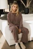 Odie Knit Sweater in Burgundy FINAL SALE
