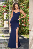 Tatum Fitted Maxi Dress Navy