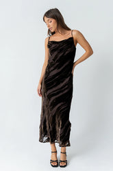 Hayden Velvet Maxi Dress