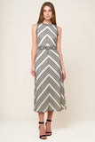 CARLISLE CROCHET MIDI DRESS