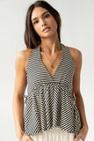 Holden Striped Halter Top