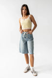 Shawn Denim Bermuda Shorts