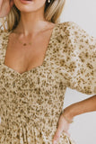 Justine Smocked Midi Dress FINAL SALE