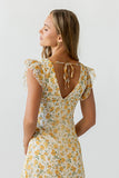 Avery Floral Midi Dress