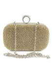 Fascinating Rhinestone With Glitter Adjustable Clutches