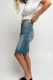 Louise Denim Midi Skirt FINAL SALE