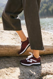 Steve Madden Campo Sneakers in Burgundy FINAL SALE